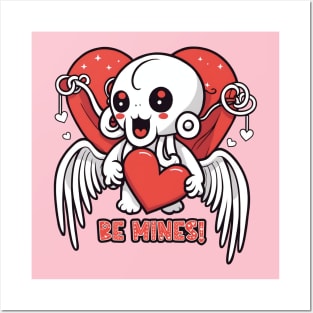 Lil Monster: 'Be Mines' for Valentine's Day Posters and Art